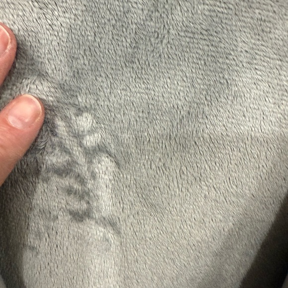 Falls Creek Gray Soft Shell Coat with Neon Green Zippers - Picture 5 of 7